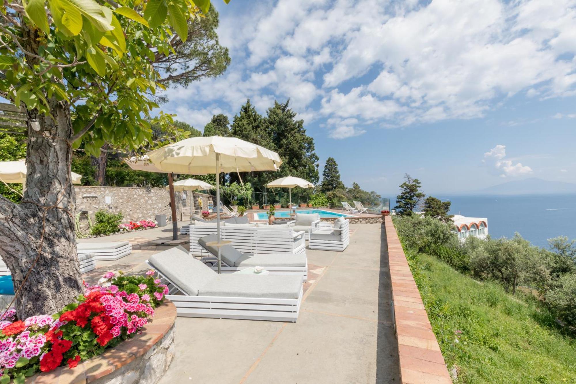 Suite Villa Carolina Капрі Екстер'єр фото